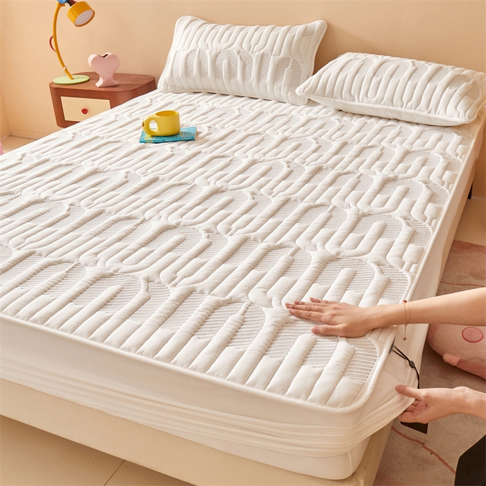 91家纺网 家纺一手货源 找家纺 （总）3C 2024新款miumiu全棉水洗棉床笠