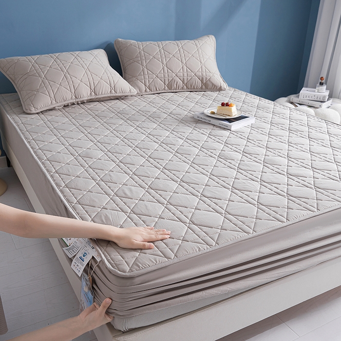 91家纺网 家纺一手货源 找家纺 （总）3C 2024新款全棉水洗棉棉花床笠