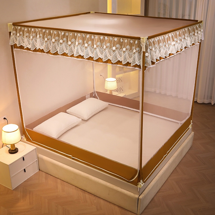 91家纺网 家纺一手货源 找家纺 （总）冉美家纺 2025新款坐床蚊帐烤漆支架