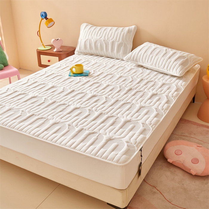 91家纺网 家纺一手货源 找家纺 （总）3C 2024新款miumiu全棉水洗棉床笠