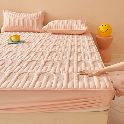 3C 2024新款miumiu全棉水洗棉床笠 香妃玉