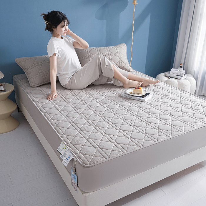 91家纺网 家纺一手货源 找家纺 （总）3C 2024新款全棉水洗棉棉花床笠