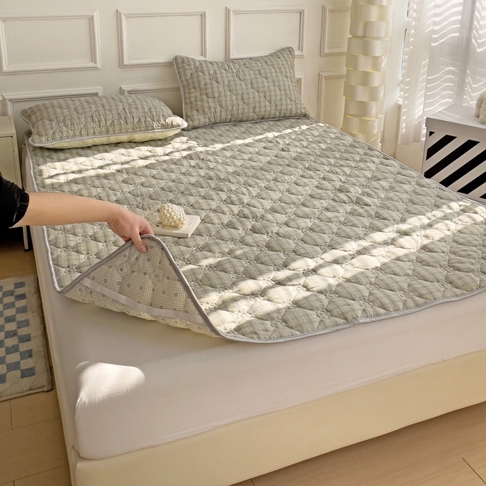 91家纺网 家纺一手货源 找家纺 纽缦家纺 2024云朵棉加厚加棉床垫 觅遇