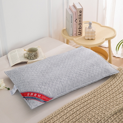 91家纺网 家纺一手货源 找家纺 （总）学生派 2024新款学生宿舍荞麦壳枕芯枕头45cm*67cm 