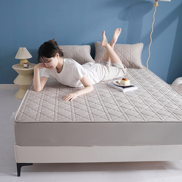 91家纺网 家纺一手货源 找家纺 （总）3C 2024新款全棉水洗棉棉花床笠