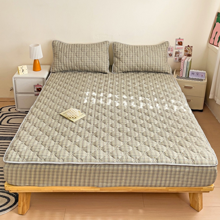 91家纺网 家纺一手货源 找家纺 纽缦家纺 2024云朵棉亲肤加厚加棉床笠 觅遇