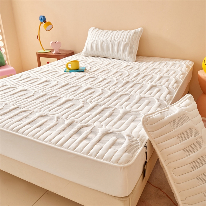 91家纺网 家纺一手货源 找家纺 （总）3C 2024新款miumiu全棉水洗棉床笠