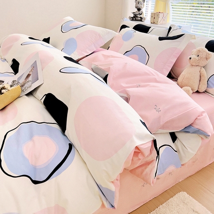 锦罗绣 2024新款13372印花全棉四件套 悦见