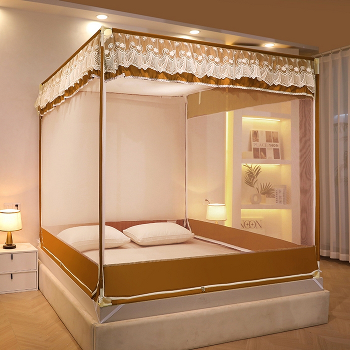 91家纺网 家纺一手货源 找家纺 （总）冉美家纺 2025新款坐床蚊帐烤漆支架