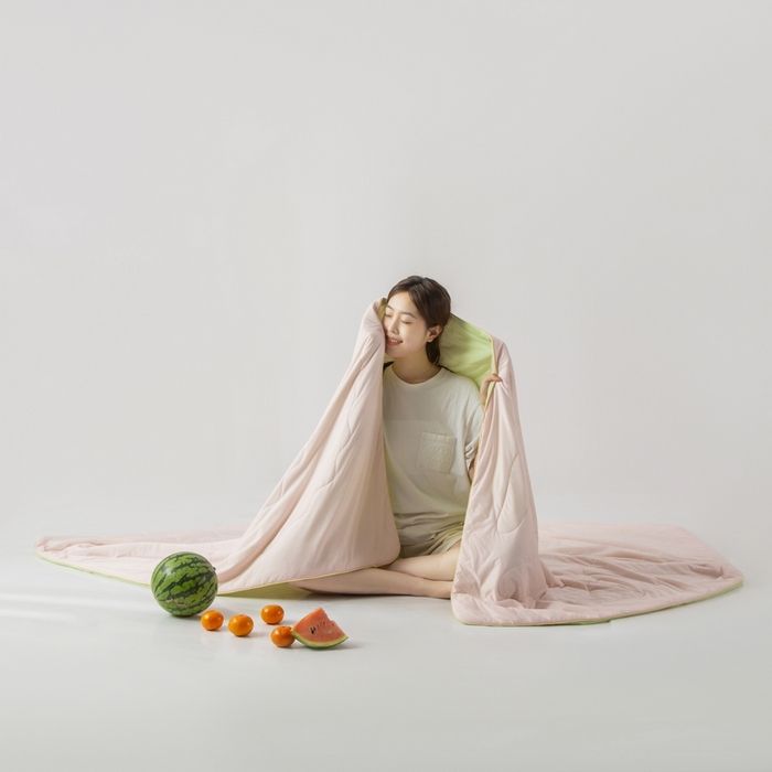 91家纺网 家纺一手货源 找家纺 （总）慕尚家纺 2025新款凉感丝瓜瓜被