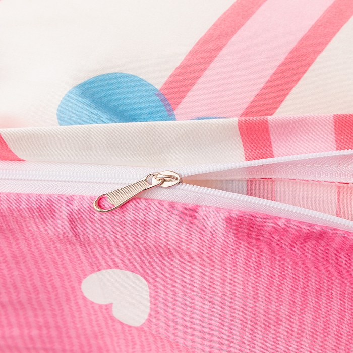 91家纺网 家纺一手货源 找家纺 纯棉印花13070学生三件套寝室全棉宿舍床套件上下铺床品 幽香醉人