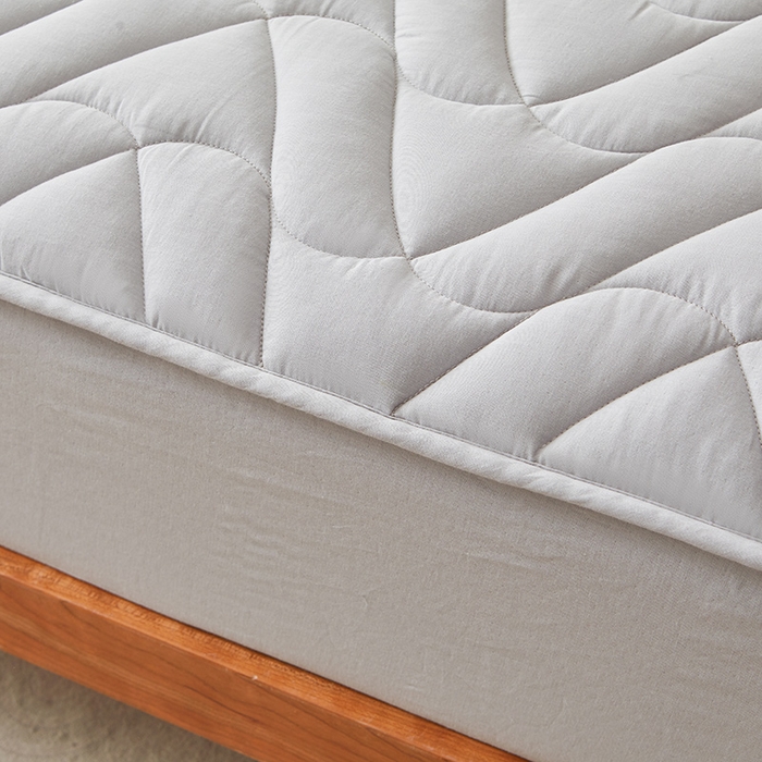 91家纺网 家纺一手货源 找家纺 （总）3C 2024新款全棉双层纱大豆床笠