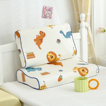 91家纺网 家纺一手货源 找家纺 良佐生活2024新款60s儿童乳胶枕套 丛林派对