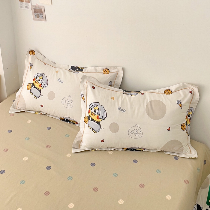 91家纺网 家纺一手货源 找家纺 云锦家居 2024新款13070纯棉印花吊边款一字绣四件套 洛卡迪