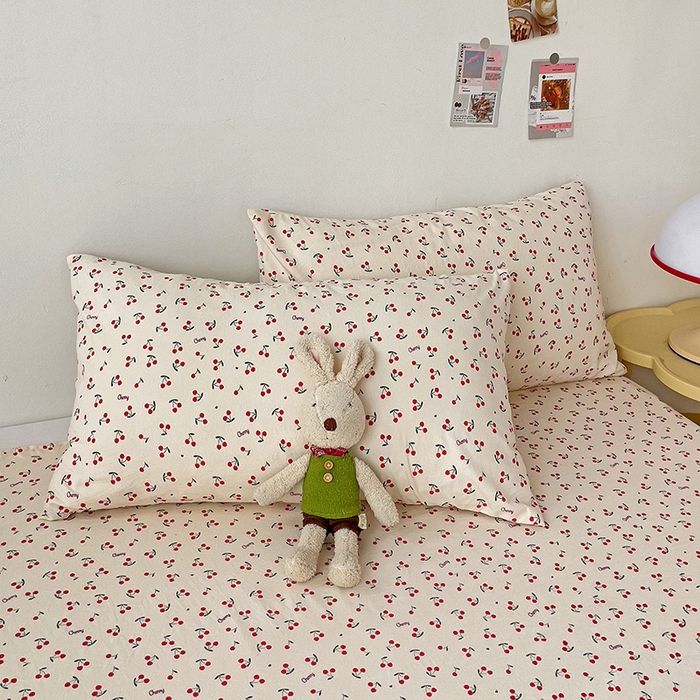 91家纺网 家纺一手货源 找家纺 纽缦家纺 2024水洗双层纱床单 遇见米