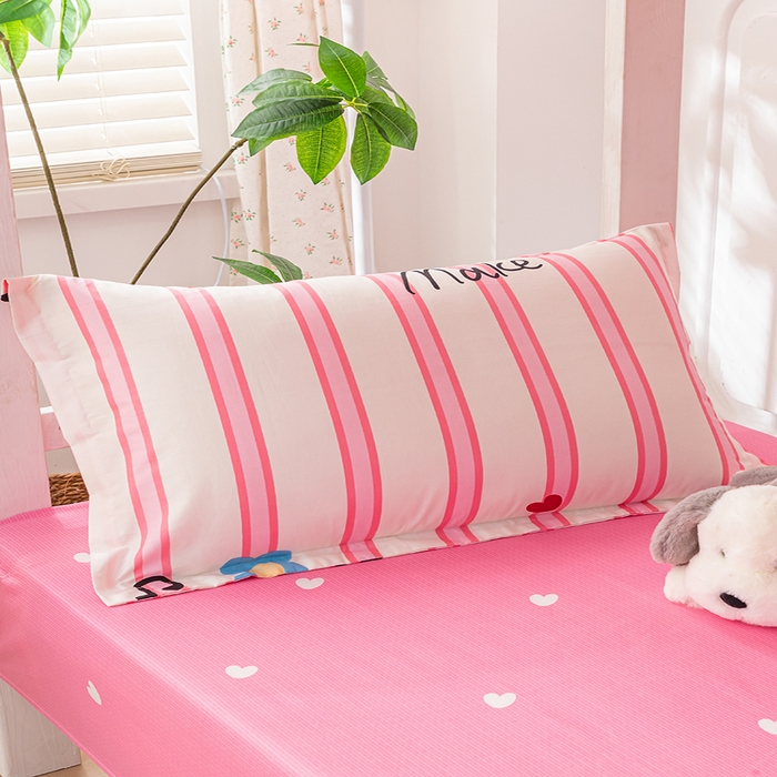 91家纺网 家纺一手货源 找家纺 纯棉印花13070学生三件套寝室全棉宿舍床套件上下铺床品 幽香醉人