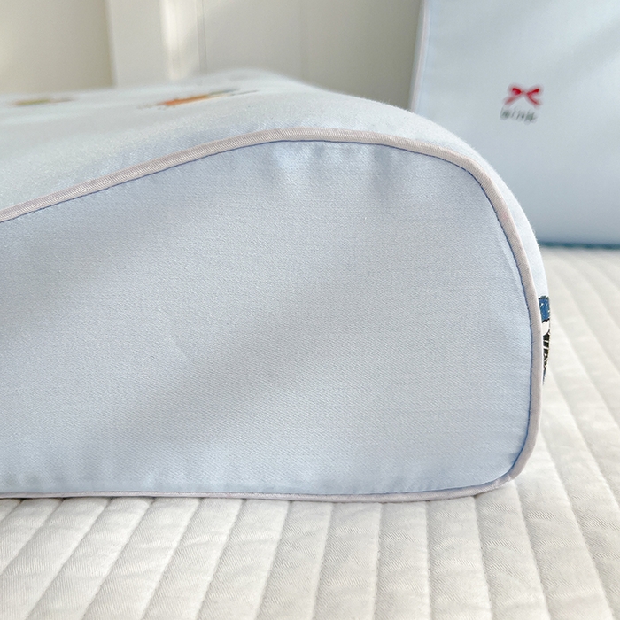 91家纺网 家纺一手货源 找家纺 良佐生活2024新款60s儿童乳胶枕套 富贵狗