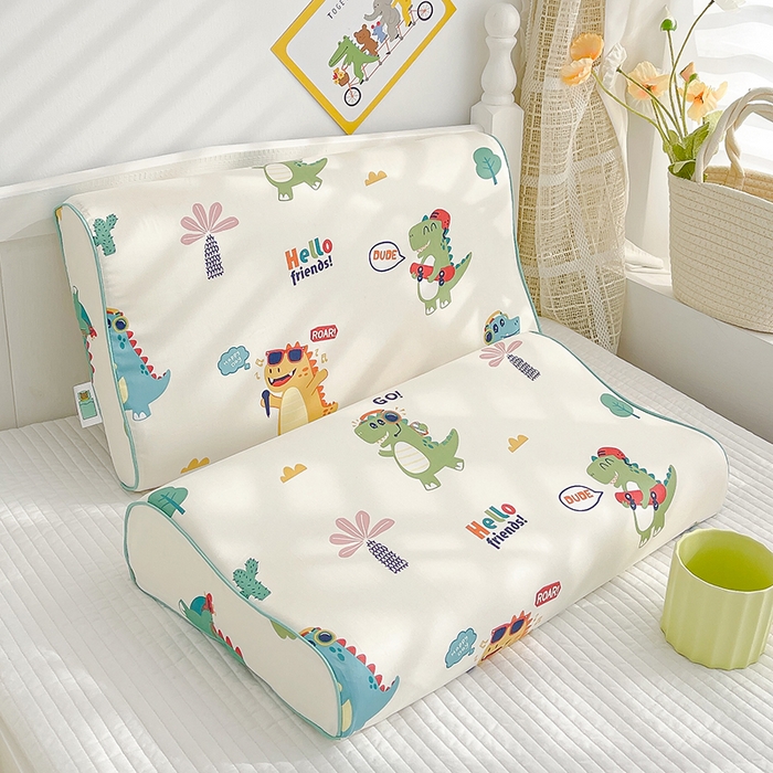 91家纺网 家纺一手货源 找家纺 良佐生活2024新款60s儿童乳胶枕套 恐龙乐队