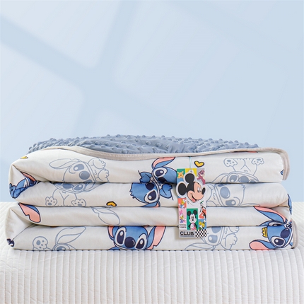 2024新款A类针织棉凉豆豆夏被夏凉被空调被-迪士尼系列 史迪仔