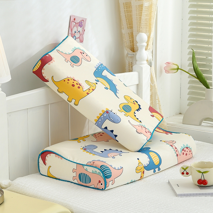 91家纺网 家纺一手货源 找家纺 良佐生活2024新款60s儿童乳胶枕套 恐龙战队