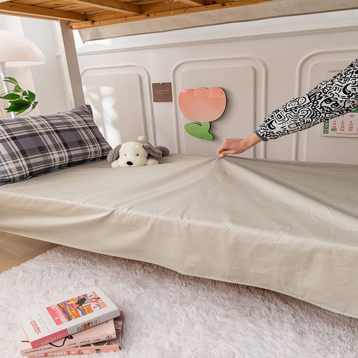 91家纺网 家纺一手货源 找家纺 纯棉印花13070学生三件套寝室全棉宿舍床套件上下铺床品 乔伊