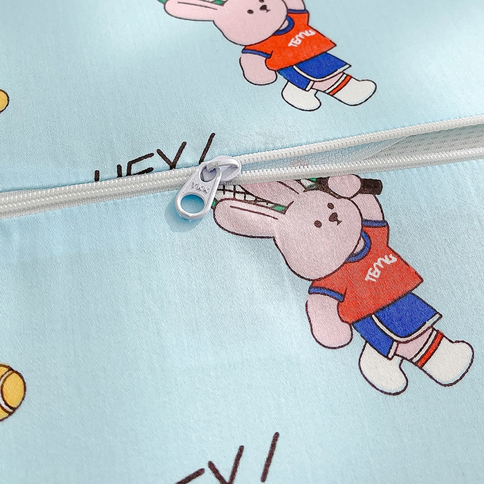 91家纺网 家纺一手货源 找家纺 良佐生活2024新款60s儿童乳胶枕套 网球宝贝