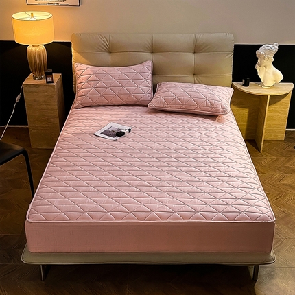 91家纺网 家纺一手货源 找家纺 （总）3C 2024新款夹棉60提花床笠