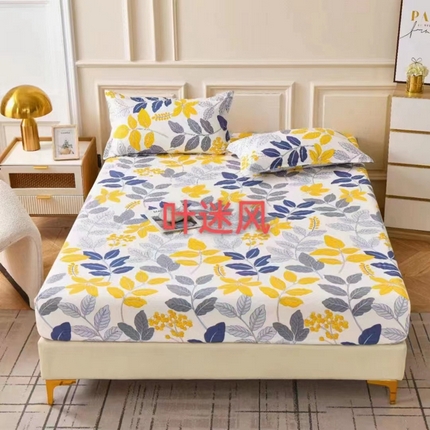 91家纺网 家纺一手货源 找家纺 （总）梵巢家纺 芦荟棉床笠单床笠，外贸跨境单床笠磨毛床笠印花床笠床笠三件套