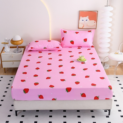 91家纺网 家纺一手货源 找家纺 （总）梵巢家纺 芦荟棉床笠单床笠，外贸跨境单床笠磨毛床笠印花床笠床笠三件套