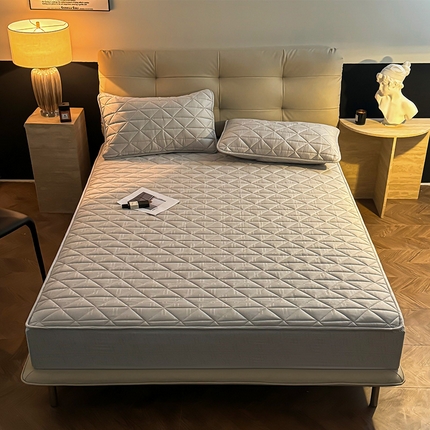 91家纺网 家纺一手货源 找家纺 （总）3C 2024新款夹棉60提花床笠