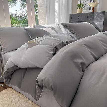 91家纺网 家纺一手货源 找家纺 （总）芷凡家纺 2024新款水洗磨毛四件套