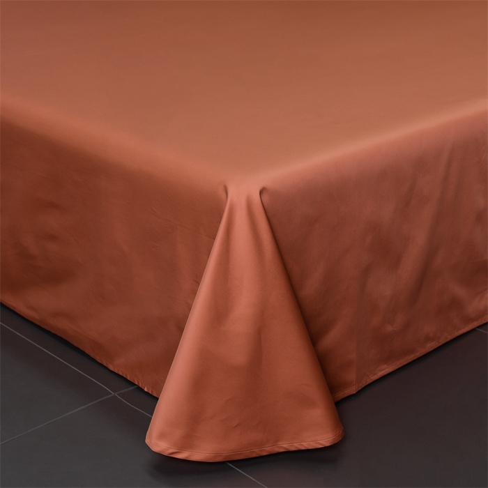 91家纺网 家纺一手货源 找家纺 瑞驰家纺2024新款长绒棉绣花四件套伊莎贝尔系列 伊莎贝尔-珊瑚橙