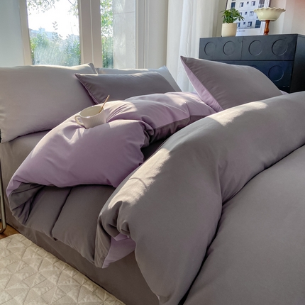 91家纺网 家纺一手货源 找家纺 （总）芷凡家纺 2024新款水洗磨毛四件套