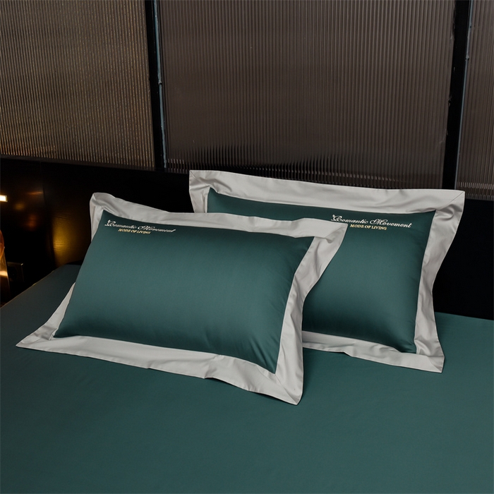 91家纺网 家纺一手货源 找家纺 （总）瑞驰家纺2024新款长绒棉绣花四件套伊莎贝尔系列