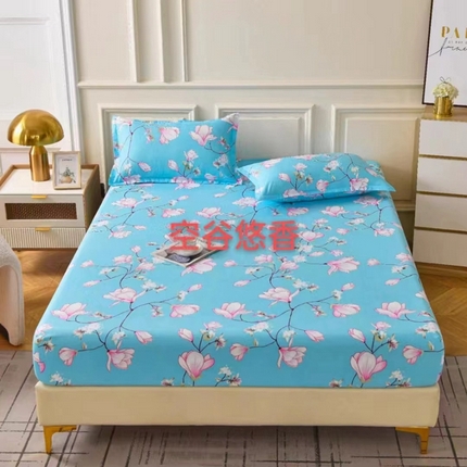 91家纺网 家纺一手货源 找家纺 （总）梵巢家纺 芦荟棉床笠单床笠，外贸跨境单床笠磨毛床笠印花床笠床笠三件套