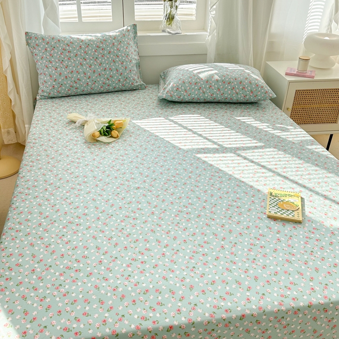 91家纺网 家纺一手货源 找家纺 （总）简宜家居（朝初家纺） 2025新款全棉老粗布A版单床笠