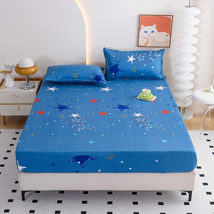 91家纺网 家纺一手货源 找家纺 （总）梵巢家纺 芦荟棉床笠单床笠，外贸跨境单床笠磨毛床笠印花床笠床笠三件套