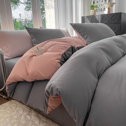 91家纺网 家纺一手货源 找家纺 （总）芷凡家纺 2024新款水洗磨毛四件套