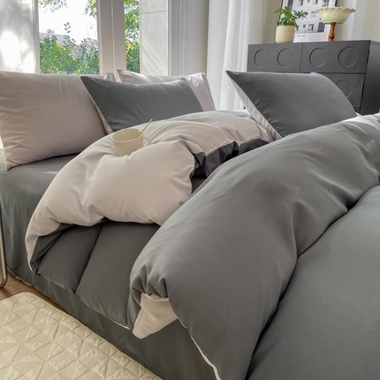 91家纺网 家纺一手货源 找家纺 （总）芷凡家纺 2024新款水洗磨毛四件套