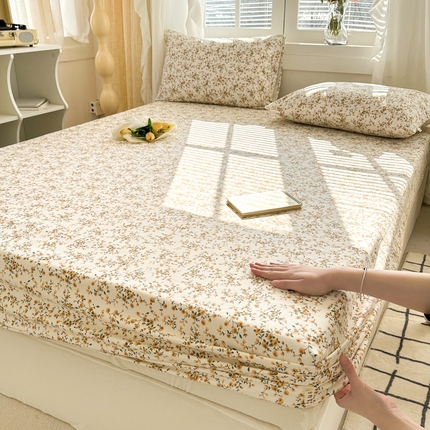 91家纺网 家纺一手货源 找家纺 （总）简宜家居（朝初家纺） 2025新款全棉老粗布A版单床笠