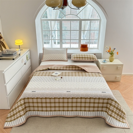 91家纺网 家纺一手货源 找家纺 （总）美优兰2025春双面全棉水洗床盖懒人图