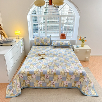 91家纺网 家纺一手货源 找家纺 （总）美优兰2025春双面全棉水洗床盖懒人图