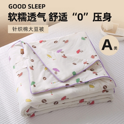 91家纺网 家纺一手货源 找家纺 （总）维洋 2025新款A类针织大豆被夏被被子