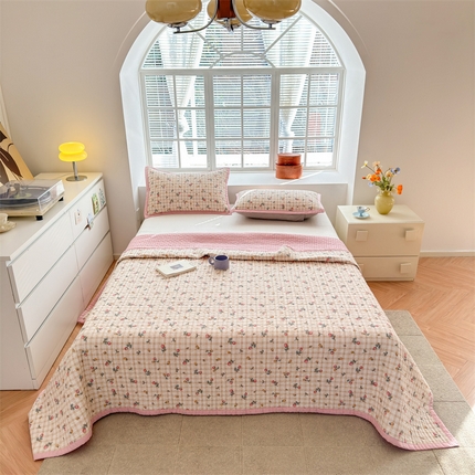 91家纺网 家纺一手货源 找家纺 （总）美优兰2025春双面全棉水洗床盖懒人图