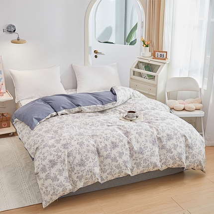 元元 2024新款小清新隐藏式夹棉套件单品-夹棉被套 洛莉