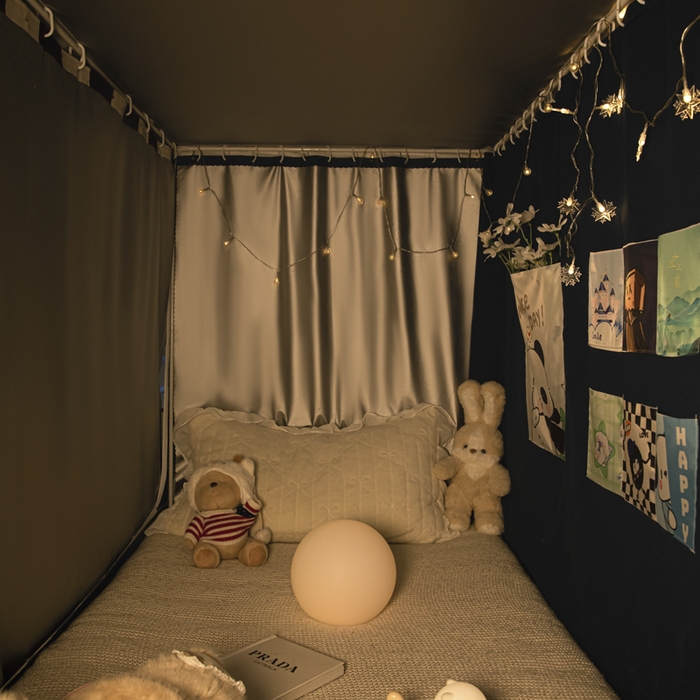 91家纺网 家纺一手货源 找家纺 澳萝拉 2024涂银99%遮光学生蚊帐 太空探索