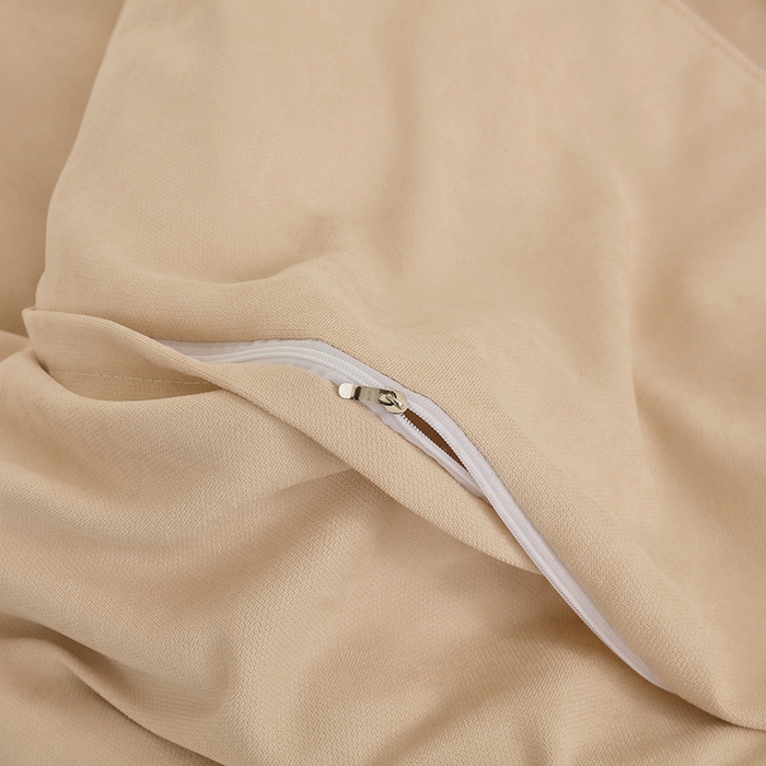 91家纺网 家纺一手货源 找家纺 不打烊家纺  (原春恩家纺) 2025新款贡棉高端床罩系列-春日寄语（此款控价128） 浅驼色