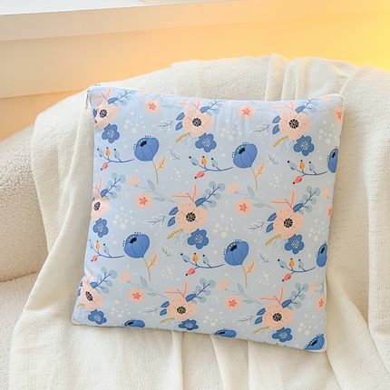 91家纺网 家纺一手货源 找家纺 （总）番茄+ 2025新款四季磨毛亲肤抱枕被