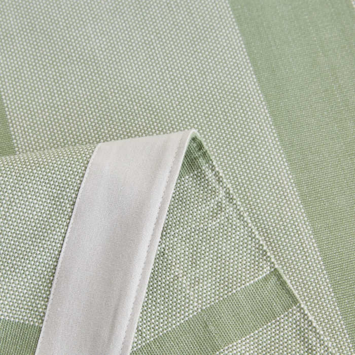 91家纺网 家纺一手货源 找家纺 首爱 2025新款全棉加厚宽边老粗布凉席三件套 西凉