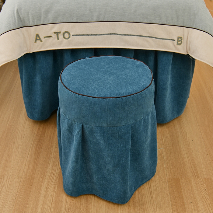 91家纺网 家纺一手货源 找家纺 不打烊家纺  (原春恩家纺) 2025新款婴儿绒床罩系列-约翰（此款控价228） 灰拼蓝色